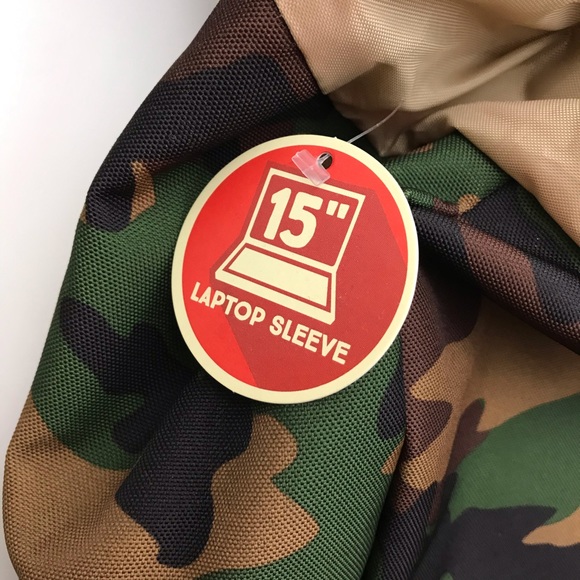 Jansport The Pike Backpack Surplus Camo NWT - Picture 5 of 12